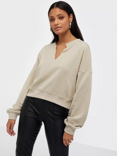 Свитшот Missguided р. 34 Бежевый (TJF19062)