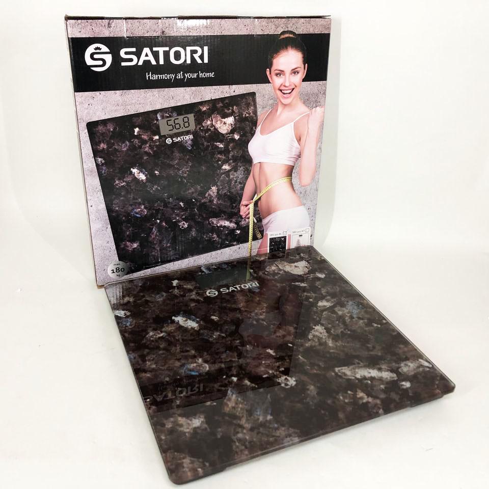 Весы напольные Satori SBS-301-BL электронные до 180 кг Черный (254701) - фото 4 Весы напольные Satori SBS-301-BL электронные до 180 кг Черный (254701) - фото 4