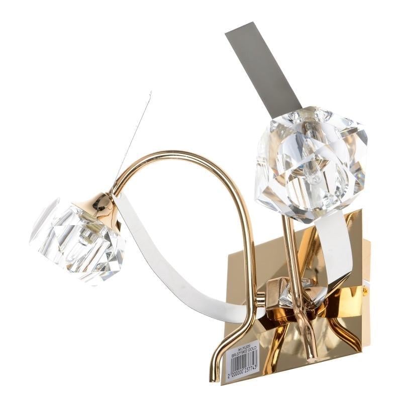 Бра настенная накладная Brille BR-371W/2 GOLD YL220