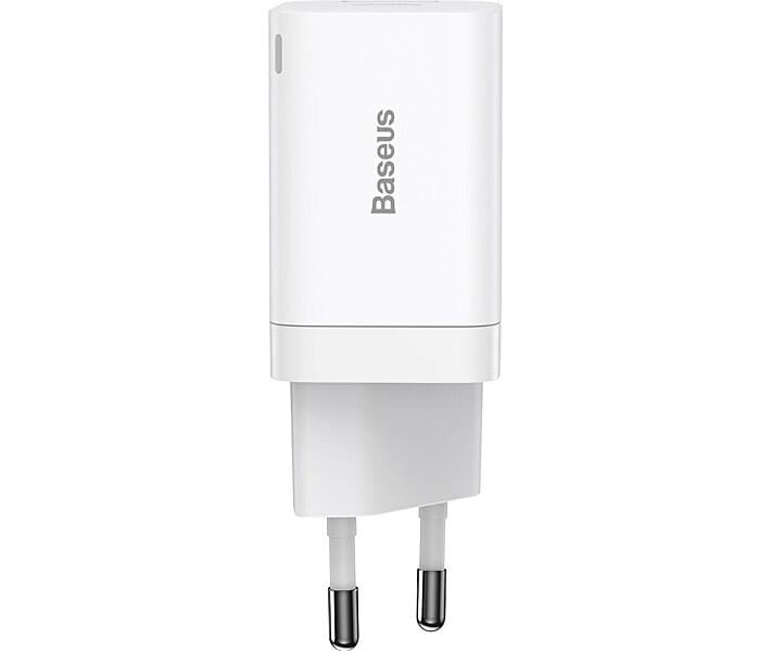 Зарядное устройство Baseus Super Si Pro C+U 30 W White (CCSUPP-E02) - фото 2