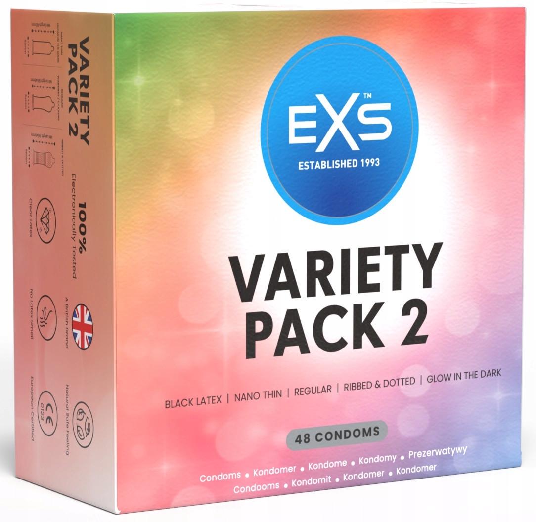 Презервативи EXS VARIETY PACK 2 48 шт. (UCIU001182)