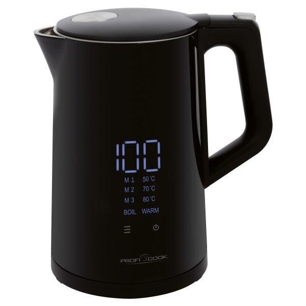 Электрочайник ProfiCook PC-WKS 1243 регулировка температуры поддержка тепла 1,7 л 2200 Вт (1243)