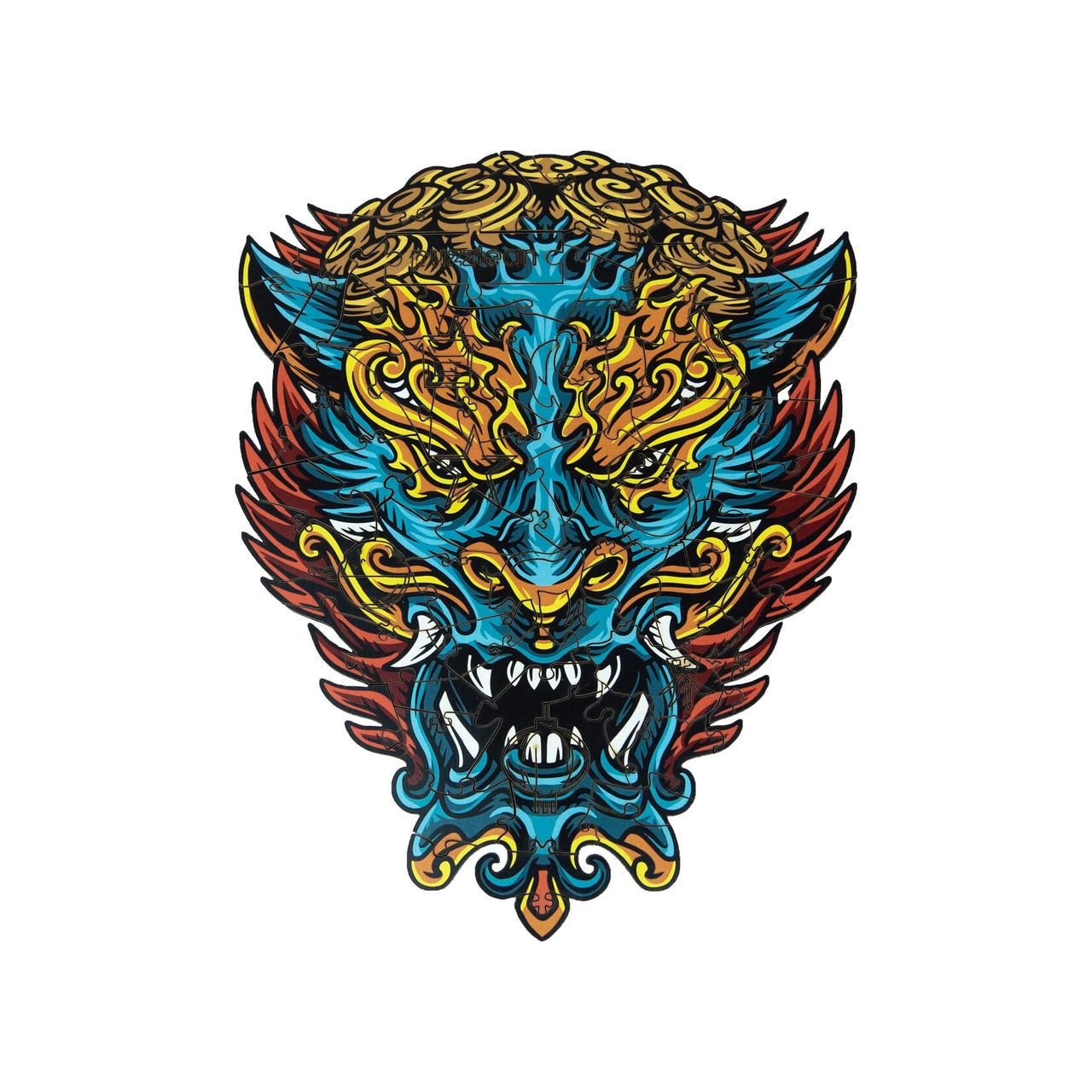 Пазл деревянный Загадочный Дракон А1 (547-5) - фото 2