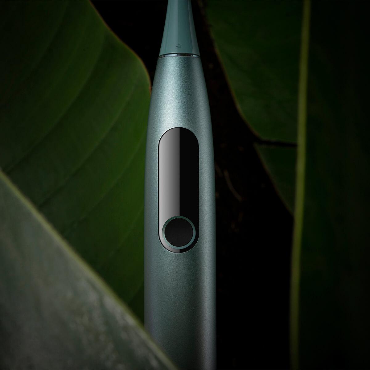 Електрична зубна щітка Oclean X Pro OLED Mist Green - фото 2
