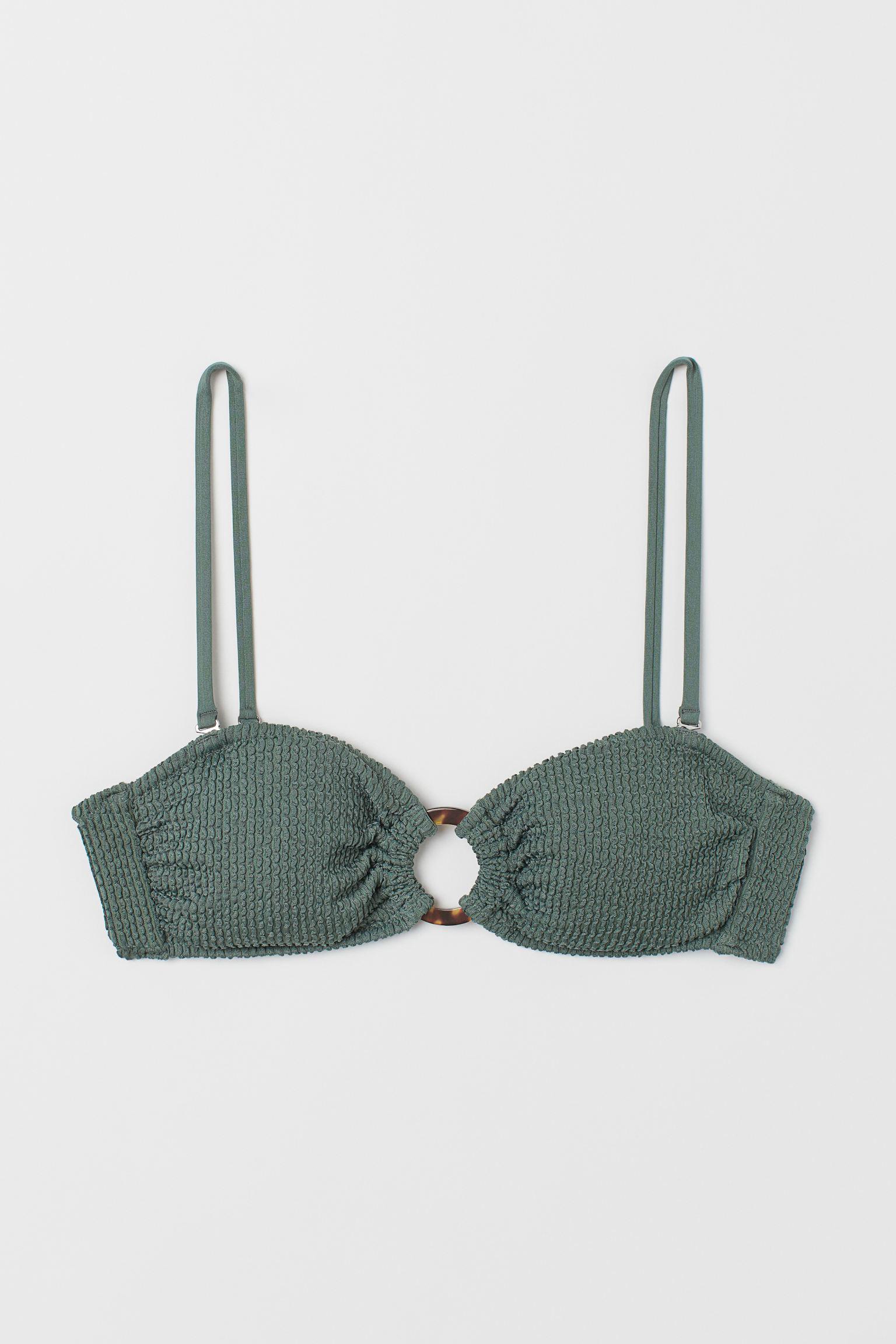 Лиф купальный H&M р. 34 Зеленый (1711726923)