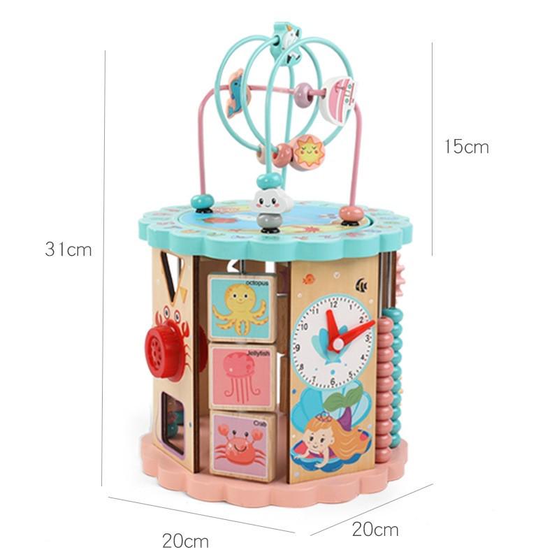 Деревянный музыкальный уникуб Oray морские жители - фото 5 Деревянный музыкальный уникуб Oray морские жители - фото 5