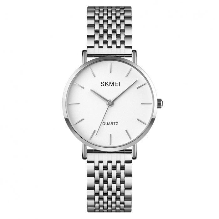 Часы наручные женские Skmei Marble Silver (9071)
