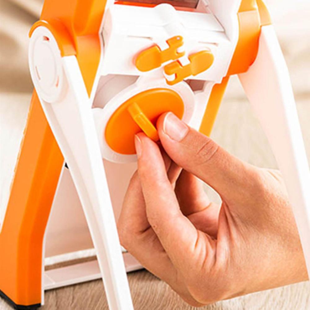 Овощерезка-мультислайсер Safe Spring Slicer Оранжевый - фото 3