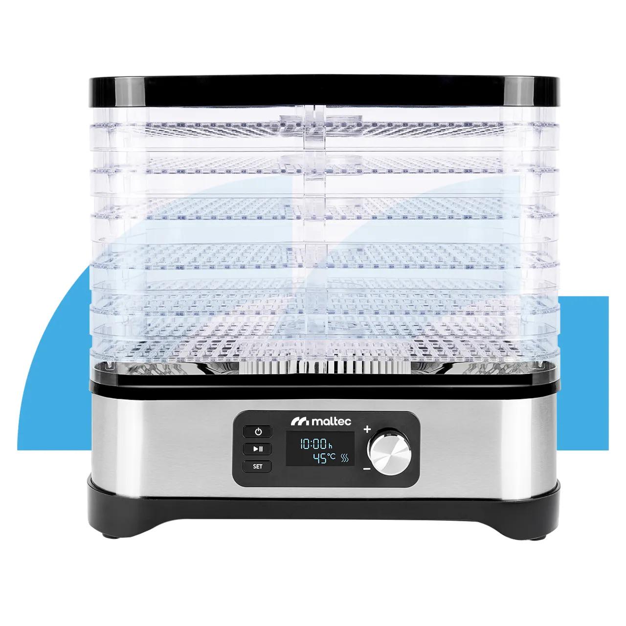 Сушилка электрическая Maltec PerfectDry с регулировкой температуры и таймером 450W 14,4 л (PD450) - фото 15