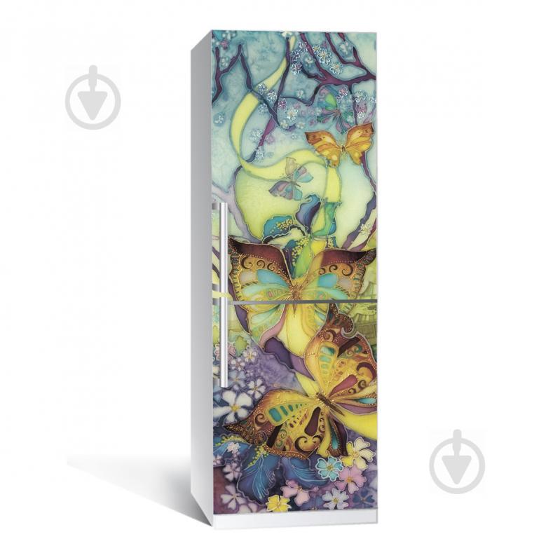 Наклейка на холодильник Zatarga Баттік 650х2000 мм Блакитний (Z180083) Наклейка на холодильник Zatarga Баттік 650х2000 мм Блакитний (Z180083)