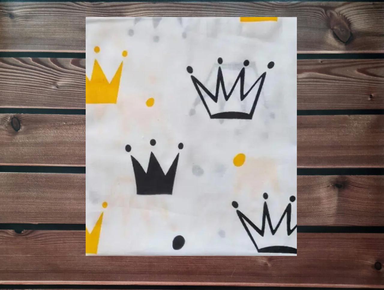 Пеленка детская BST из натуральной хлопковой ткани 90х80 см Желтый/Черный (1798900064)