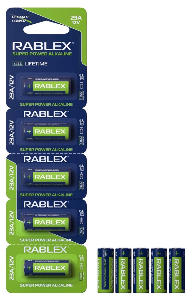 Батарейки Rablex 23a 12V 5 шт. - фото 2
