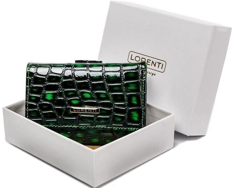 Кошелек женский кожаный LORENTI 55282-ZS-RFID-0215 Зеленый