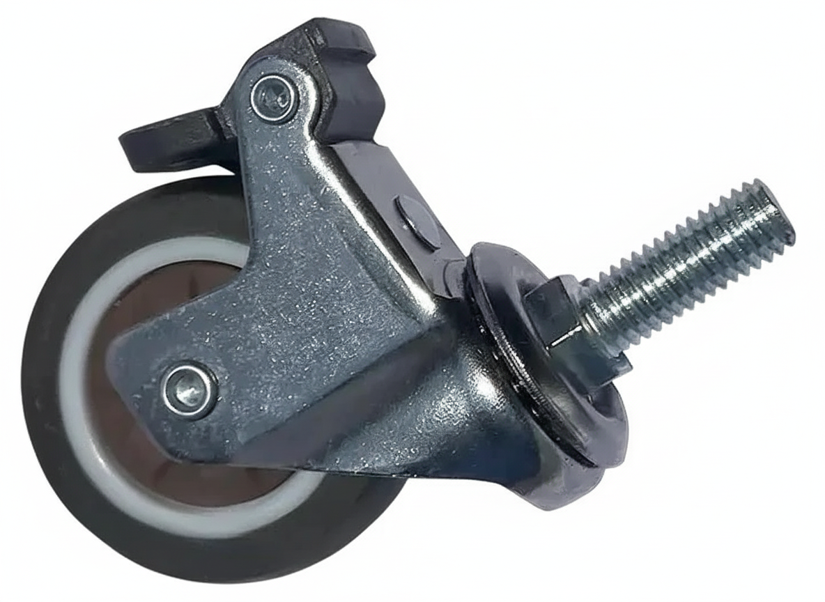 Колесо декор 3701F-50 на болту с тормозом (2336841822) - фото 2