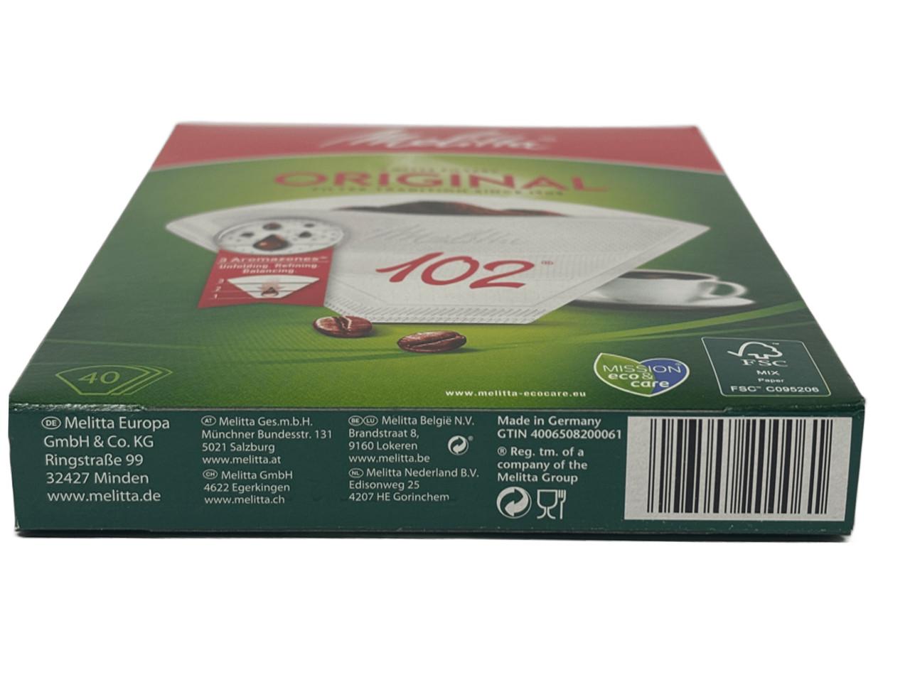 Фільтри паперові Melitta 102/40 (4006508200061) - фото 4 Фільтри паперові Melitta 102/40 (4006508200061) - фото 4