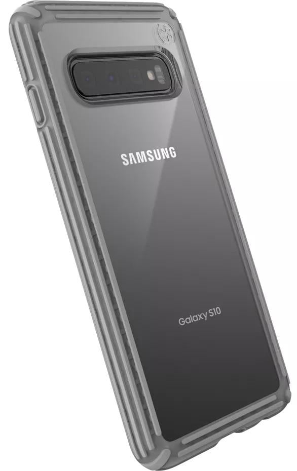 Чехол противоударный прозачный Speck Presidio V-Grip 125829-8321 Samsung Galaxy S10 (6.1) Grey