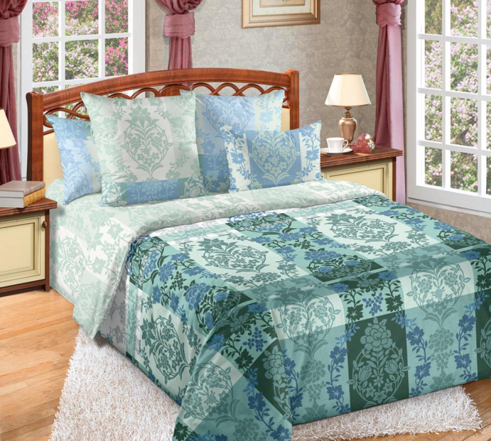 Комплект постельного белья Комфорт текстиль Перкаль Изольда 145x215 см Семейный 70x70 см ( КТ_pvu_2259_4_70x70 )