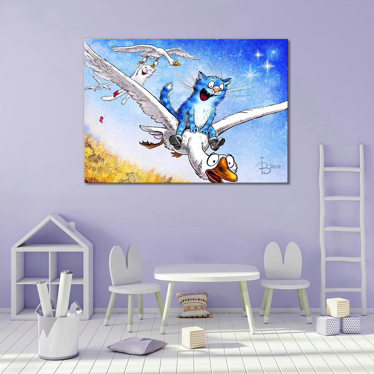 Модульная картина Фантазия до мажор 1 модуль 40х60 см