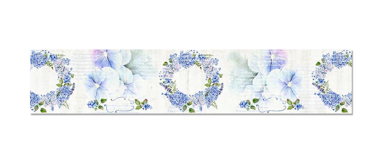 Наліпка вінілова на кухню Zatarga Вінок з польових квітів 600х3000 мм (1289776799) Наліпка вінілова на кухню Zatarga Вінок з польових квітів 600х3000 мм (1289776799)