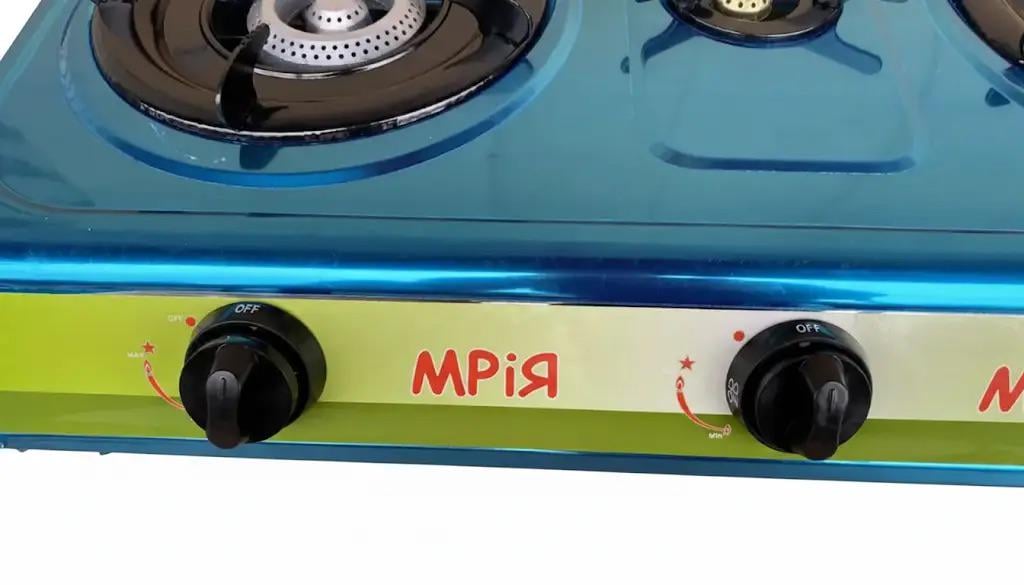 Плита-таганок настільна газова Мрія 3 конфорки нержавіюча сталь (27470633) - фото 3 Плита-таганок настільна газова Мрія 3 конфорки нержавіюча сталь (27470633) - фото 3