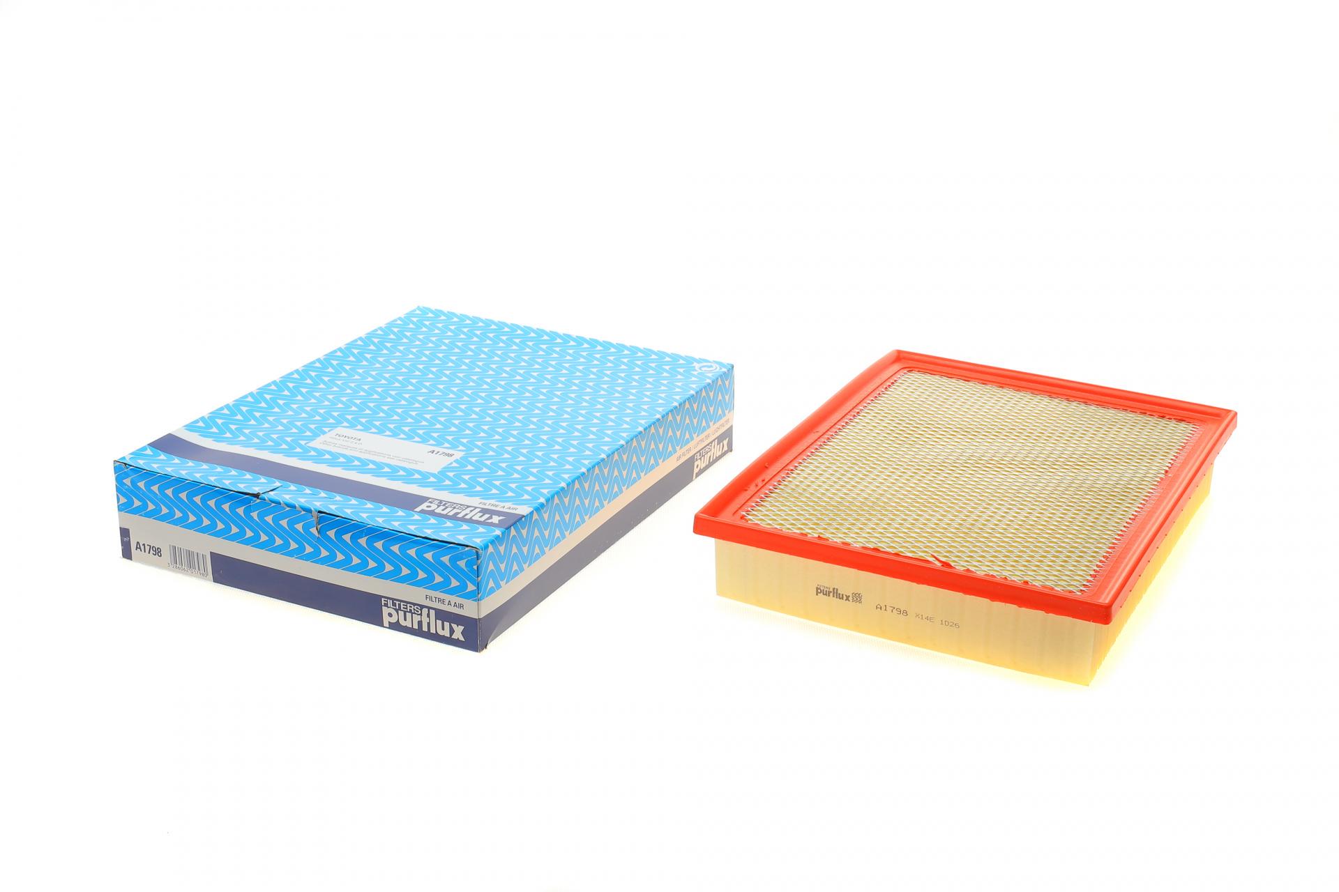 Фильтр воздушный PURFLUX для Toyota Hilux VIII 2,4D/2,8D 15- (A1798)