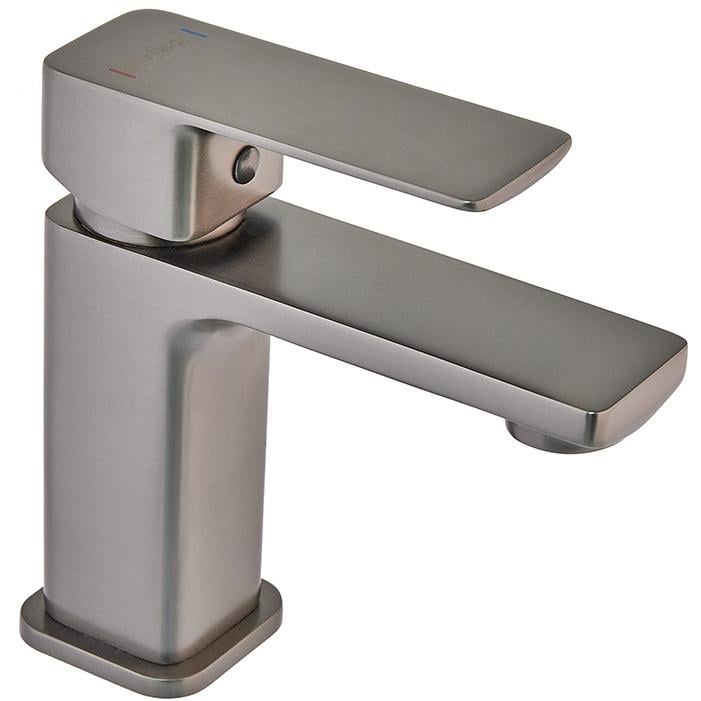 Смеситель для умывальника Haiba Kubus 001 HB4001 однорычажный Графит (216379)