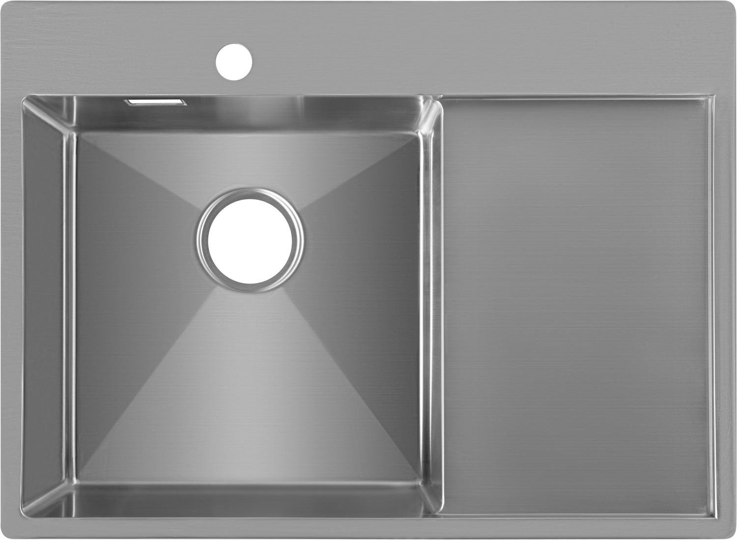 Мойка кухонная Gunter&Hauer Gerdau 7020 IX 70x51 см