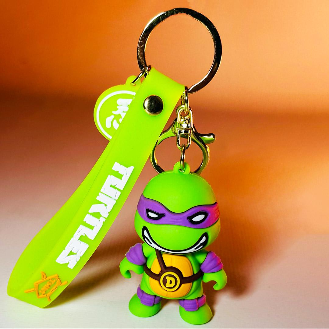 Брелок силиконовый Ninja Turtles Donatello (00000002232)