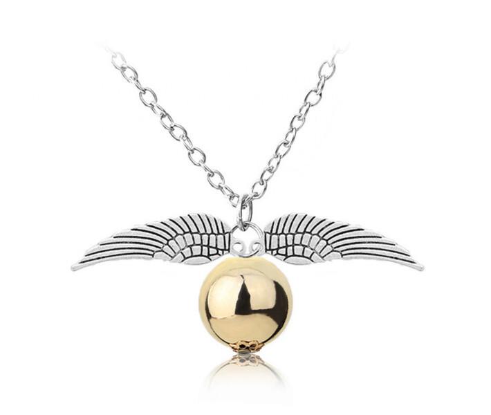 Цепочка с кулоном Золотой Снитч Harry Potter Cosplay necklace (HPSN262211)