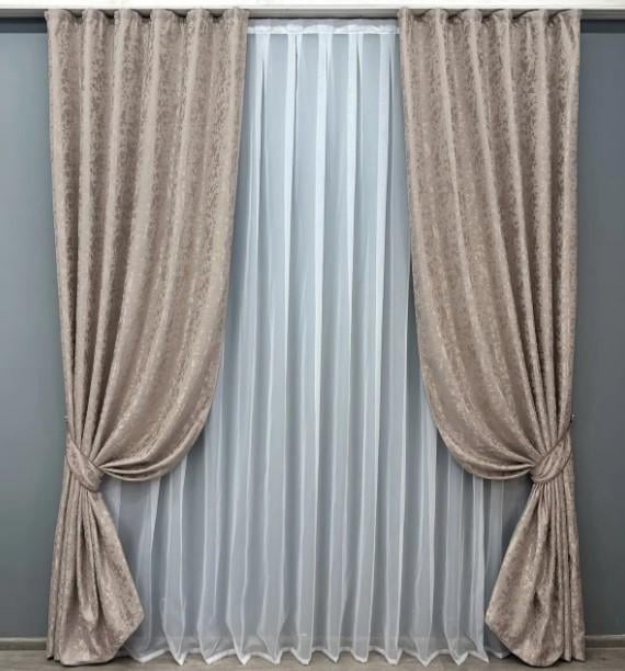 Ткань для штор Pavliani VO лен Светло-пудровый (1715ш) - фото 5 Ткань для штор Pavliani VO лен Светло-пудровый (1715ш) - фото 5