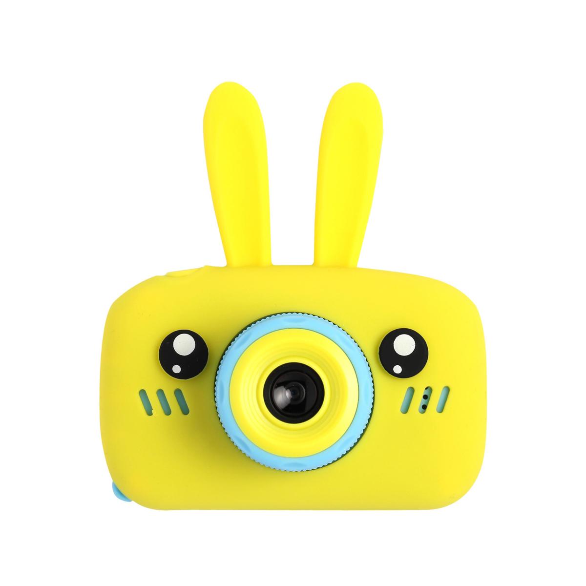 Цифровой фотик для детей Сhildren's fun camera заяц Желтый (1008527-Yellow)