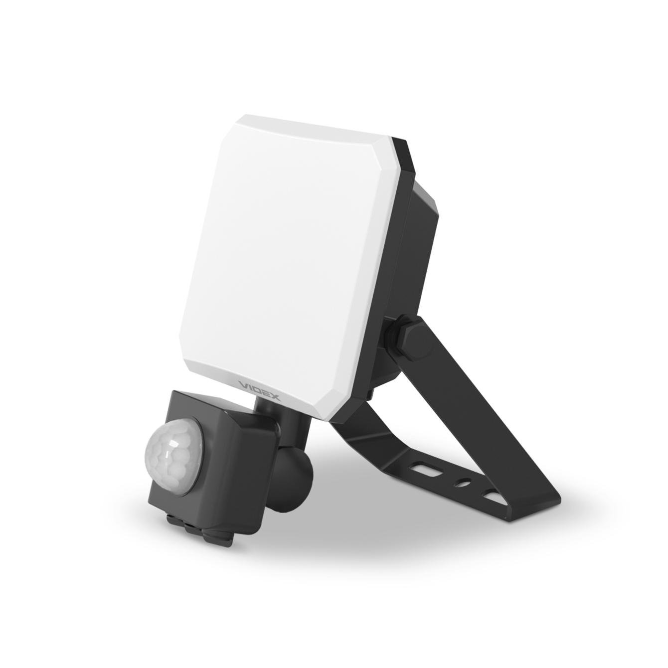 Прожектор LED Videx F3 20W 5000K з датчиком руху 220V Black (VLE-F3-0205B-S) - фото 2 Прожектор LED Videx F3 20W 5000K з датчиком руху 220V Black (VLE-F3-0205B-S) - фото 2