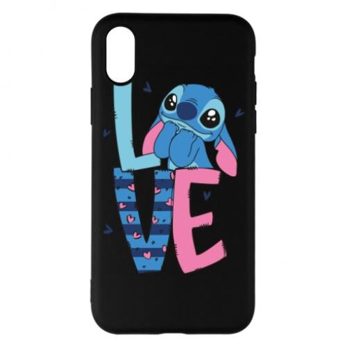 Чехол для iPhone X/Xs Стич Love (17123337-2-199943)