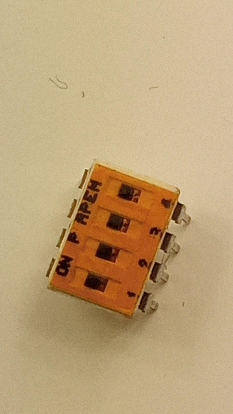 Минипереключатель DIP_SWITCH4 dip8