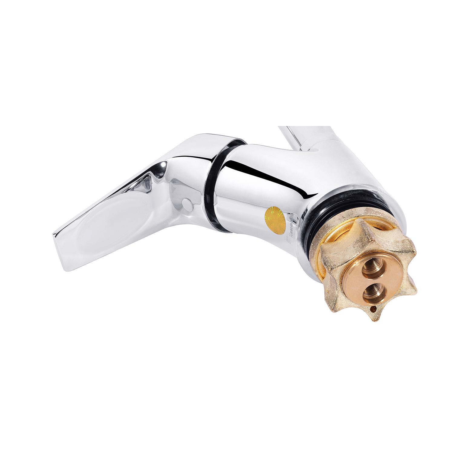 Смеситель для кухни KRONER Odra-C034 CV021180 однорычажный Хром (147638) - фото 7 Смеситель для кухни KRONER Odra-C034 CV021180 однорычажный Хром (147638) - фото 7