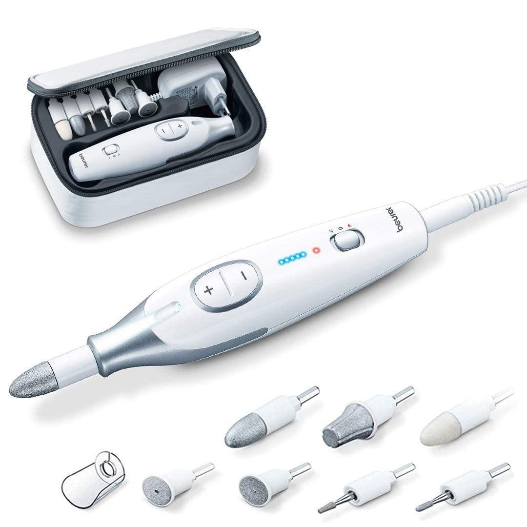 Фрезер для нігтів Beurer MP42 7в1 із міцними сапфіровими свердлами