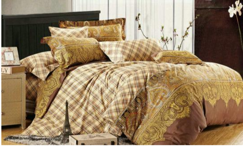 Комплект постельного белья Zastelli YJ1271 полуторный сатин 145х210 см Разноцветный (10743)