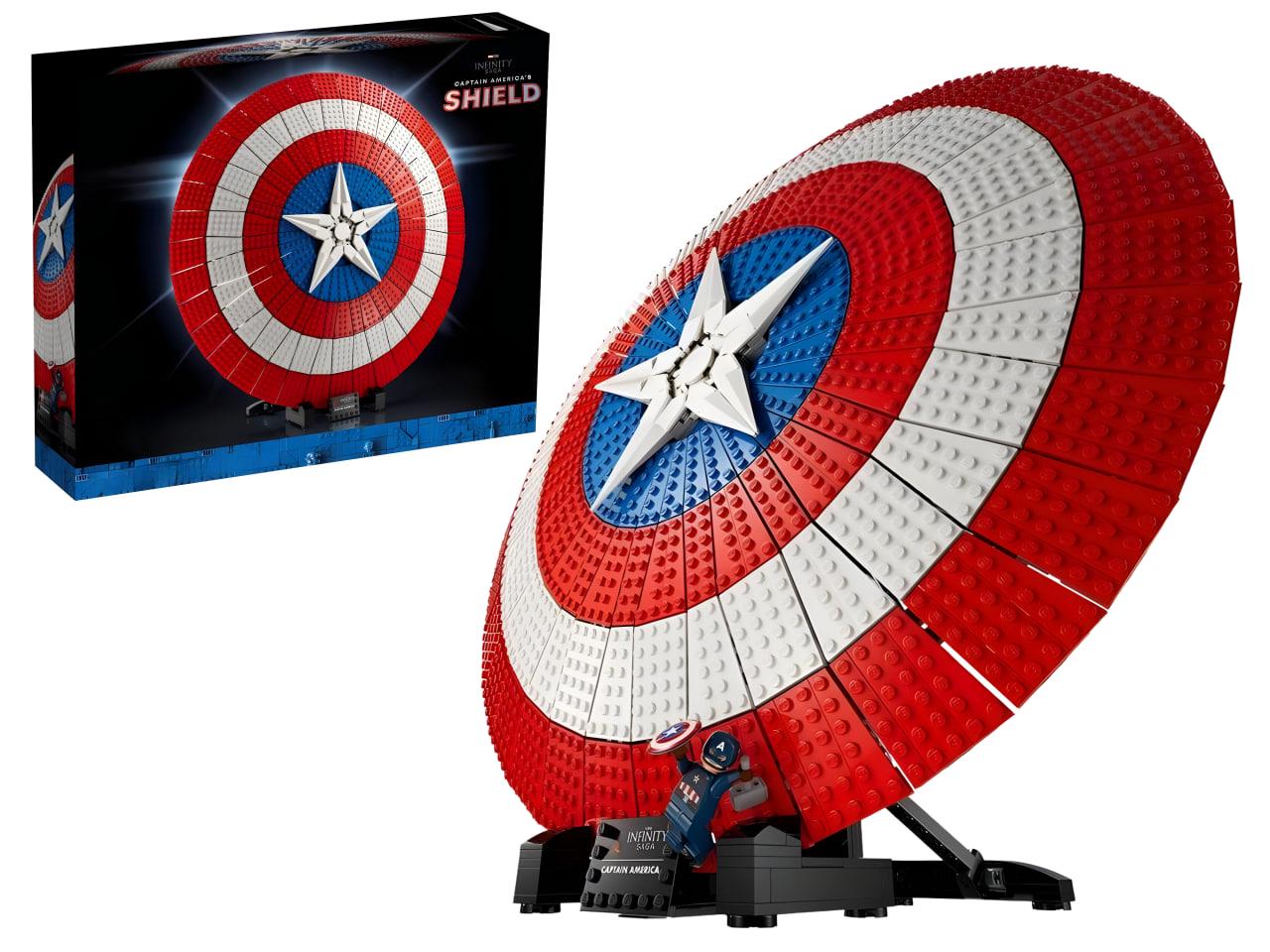 Конструктор Щит Капитана Америки 3174 дет. (ZM70201)