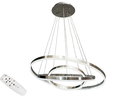 Люстра с диммером LED D8174-800+600+400HR dim (2437597190)