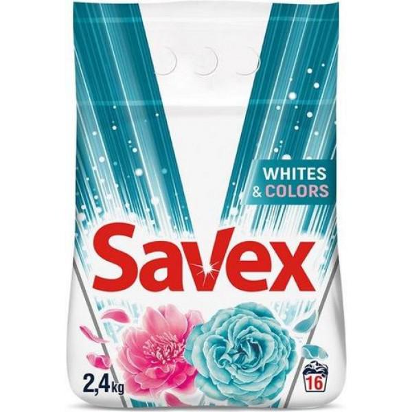 Пральний порошок Savex Automat Color/Whites 2.4 кг (013065)