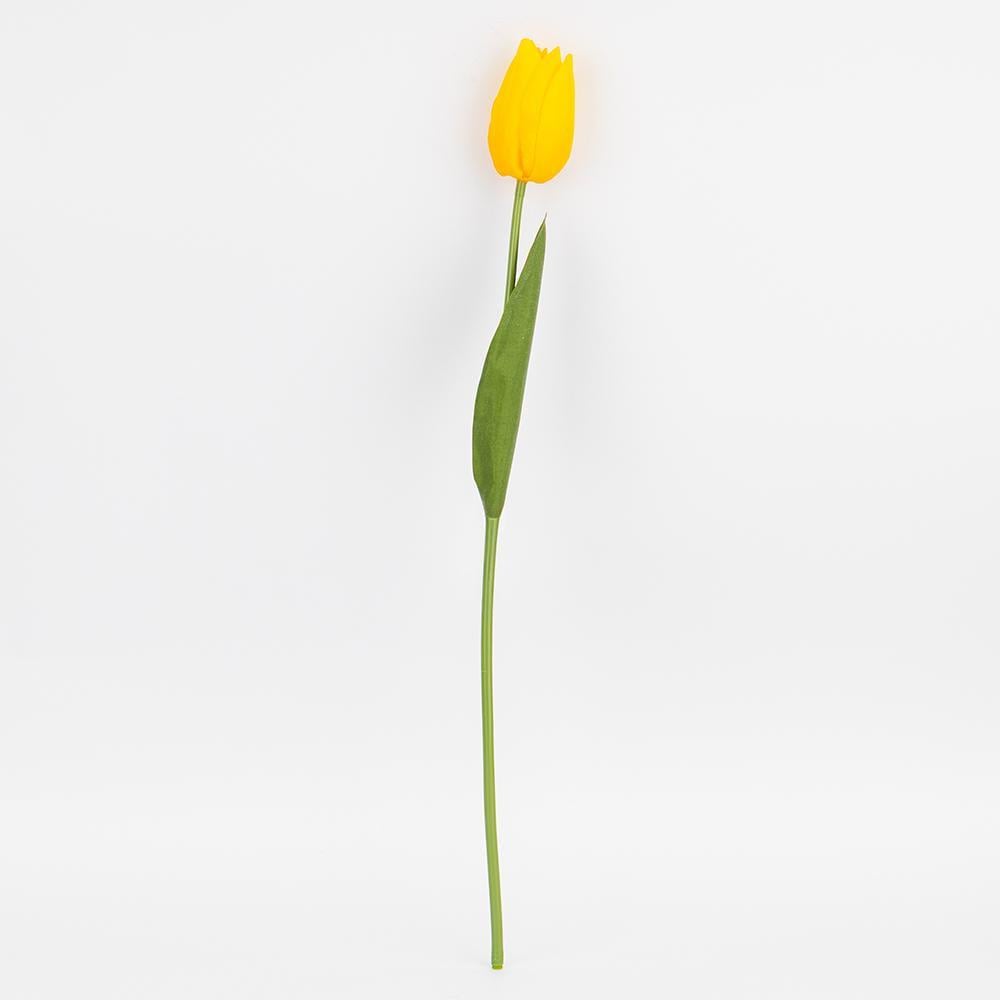 Искусственный тюльпан с эффектом живого прикосновения 45 см 6 комплектов Желтый (2025-018) Искусственный тюльпан с эффектом живого прикосновения 45 см 6 комплектов Желтый (2025-018)