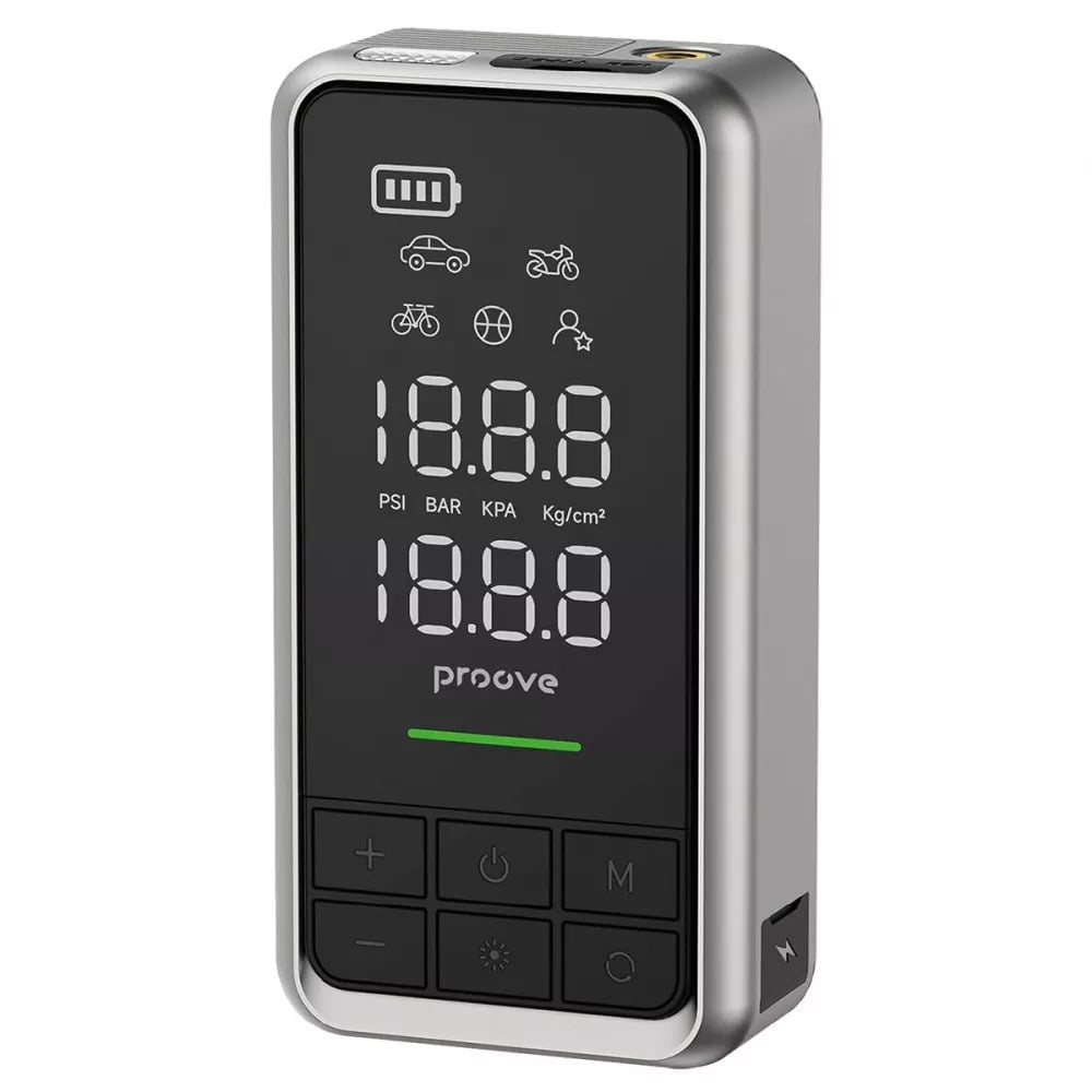 Насос автомобильный Proove Air Jump 10400 mAh 1000A Серый (27316988)
