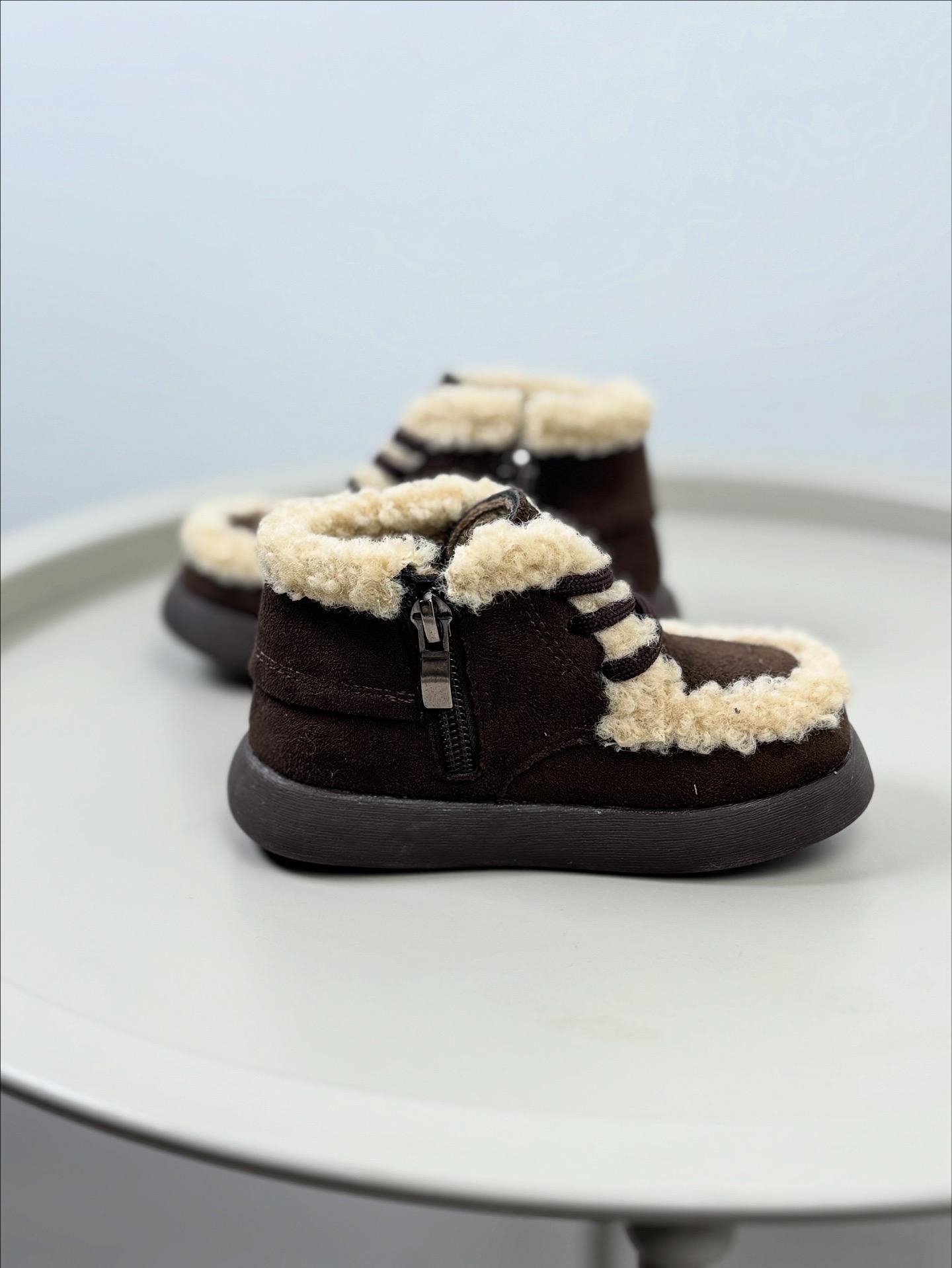 Ботинки детские зимние 1673 р. 26 Коричневый (30775925) - фото 7 Ботинки детские зимние 1673 р. 26 Коричневый (30775925) - фото 7