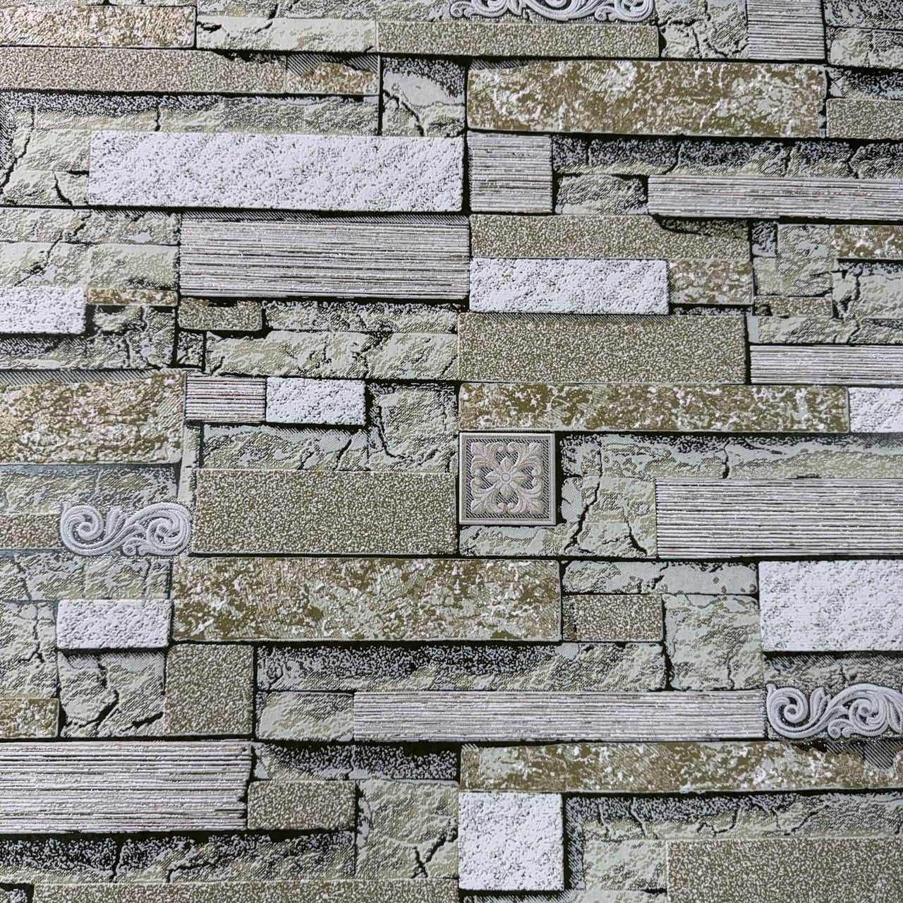 Обои виниловые моющие на бумажной основе 10х0,53 м Зеленый (9408-04) Обои виниловые моющие на бумажной основе 10х0,53 м Зеленый (9408-04)