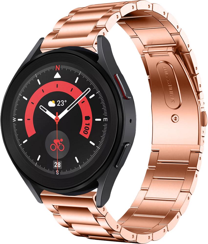 Браслет металлический Shape для Galaxy Watch 5 Pro Rose Gold (29644-27) - фото 1 Браслет металлический Shape для Galaxy Watch 5 Pro Rose Gold (29644-27) - фото 1