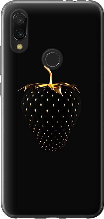 Чохол на Xiaomi Redmi 7 Чорна полуниця (3585t-1669-42517)