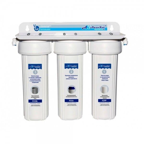 Фильтр трехступенчатый Aquakut FPR-3 под мойку (104-161)