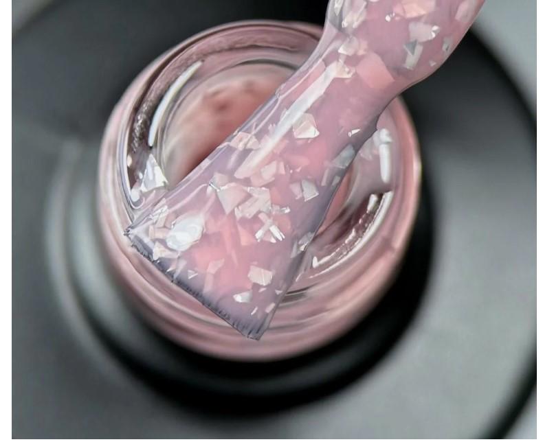 База для гель-лака каучуковая с поталью Saga Leaf Base №03 9 мл