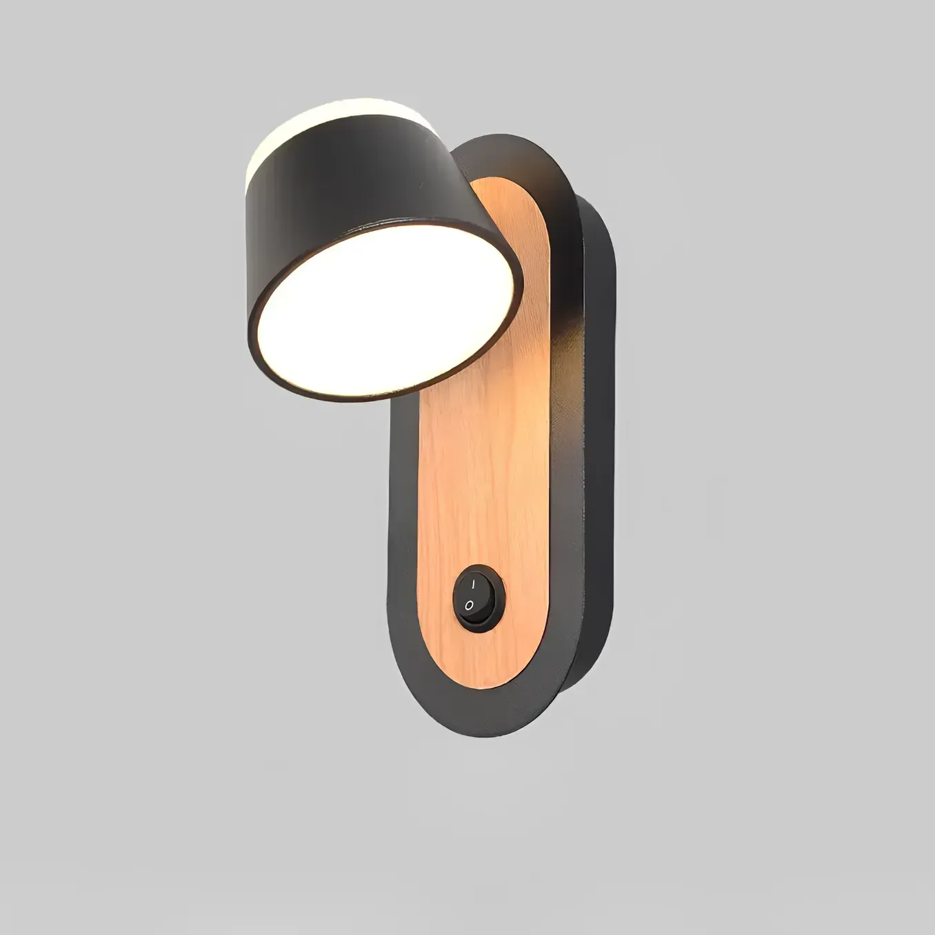 Бра настенное светодиодное Sirius с деревянным корпусом и кнопкой выключения 3000K IP20 3189B 7W (28687651)