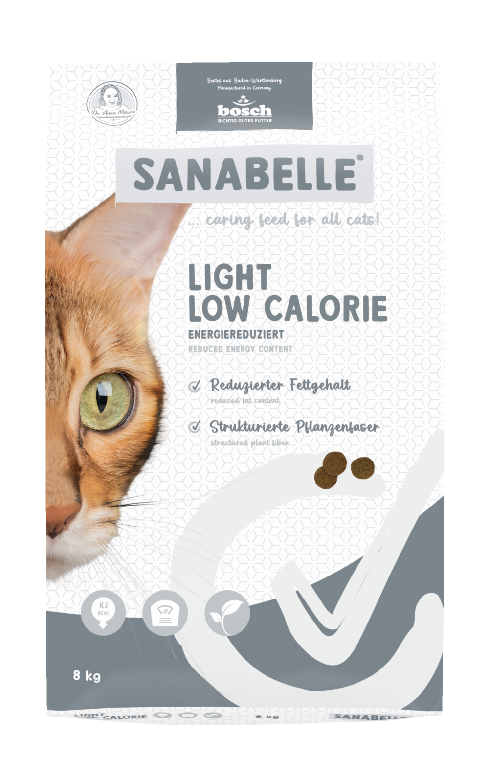 Сухой корм для кошек Bosch Sanabelle Light 8 кг